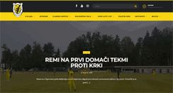 Desktop Screenshot of nk-radomlje.si